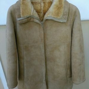 Shearling coat